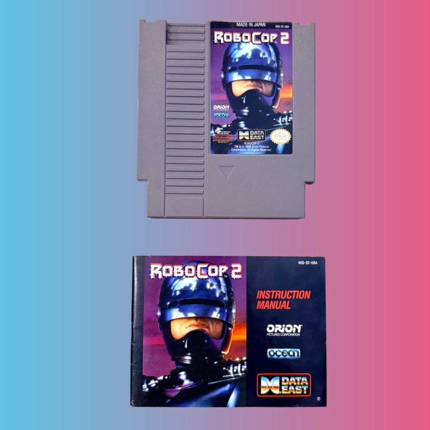 Robocop 2 (NTSC, NES) - PopCultGang