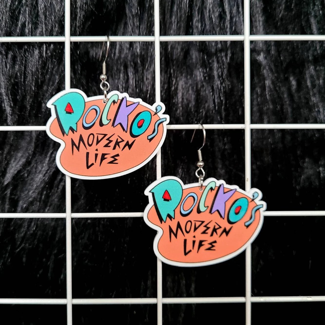 Rocko's Modern Life Earrings - PopCultGang