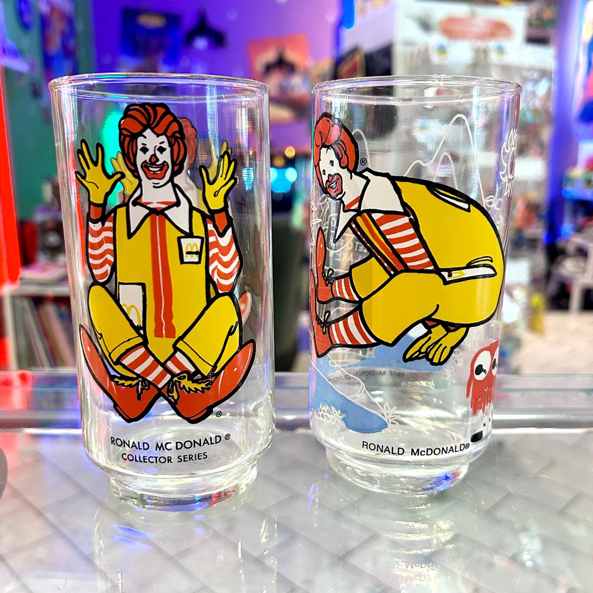 Ronald McDonald Glass (90s) - PopCultGang