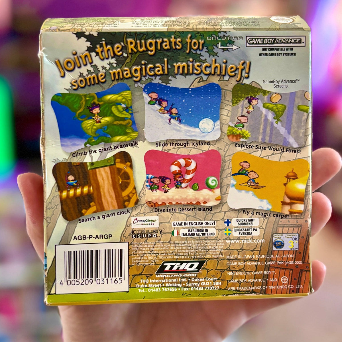 Rugrats: Castle Capers (CIB, Gameboy Advance) - PopCultGang