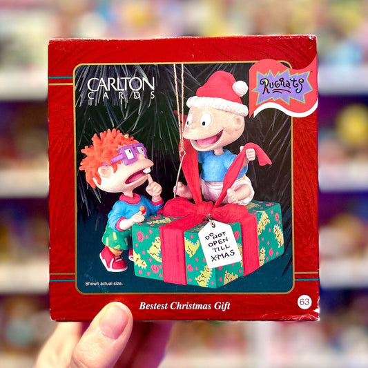 Rugrats Hallmark Ornament: Bestest Christmas Gift (90s) - PopCultGang