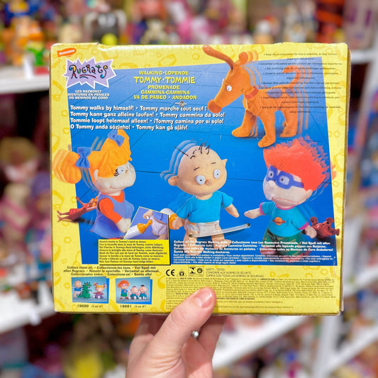 Rugrats: Walking Tommy Plush Doll (NIB, Viacom, Nickelodeon, 1998) - PopCultGang