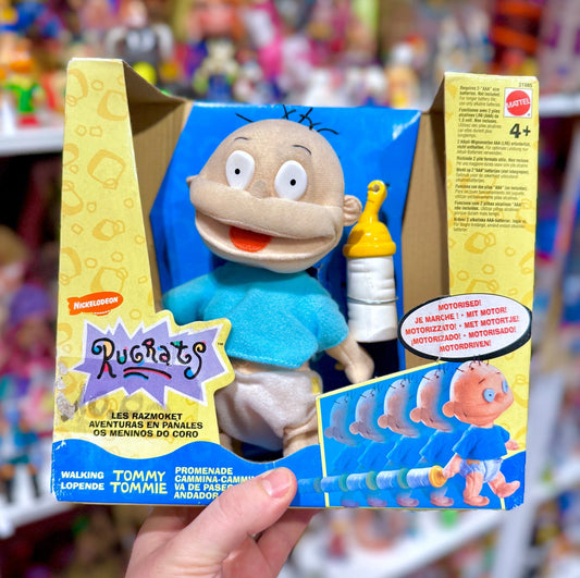 Rugrats: Walking Tommy Plush Doll (NIB, Viacom, Nickelodeon, 1998) - PopCultGang