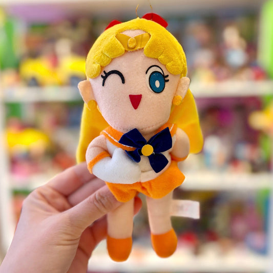 Sailor Moon R Sailor Venus Plush (Banpresto, 90s) - PopCultGang