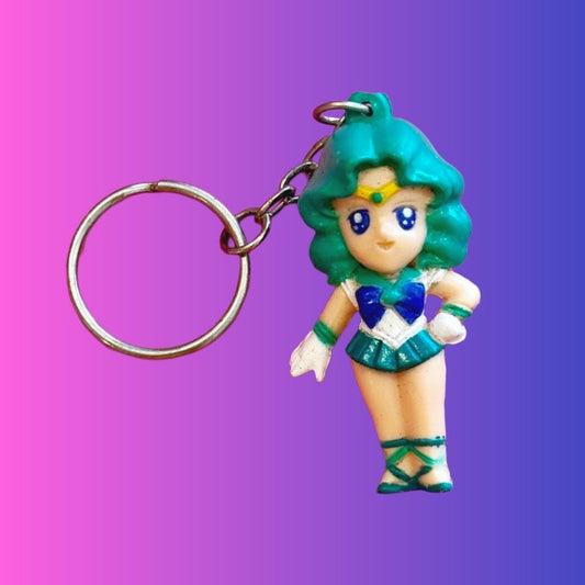 Sailor Moon: Sailor Neptune Keychain (Bandai, 90s) - PopCultGang