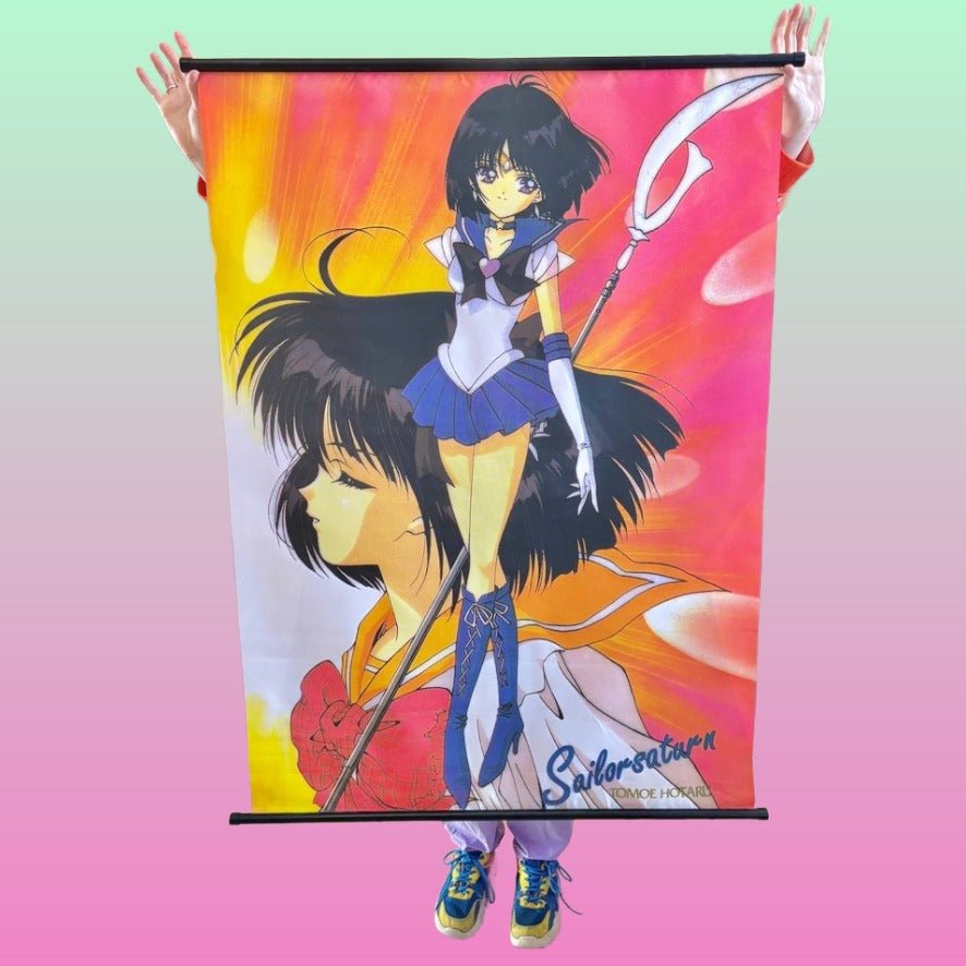 Sailor Moon: Sailor Saturn Wall Scroll Poster (Japanese, 1994) - PopCultGang