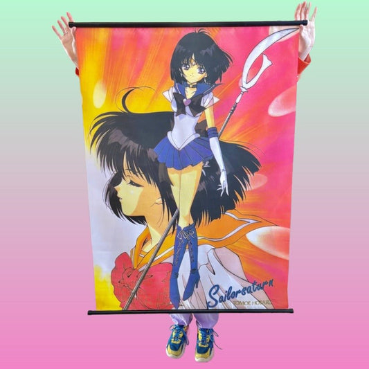 Sailor Moon: Sailor Saturn Wall Scroll Poster (Japanese, 1994) - PopCultGang