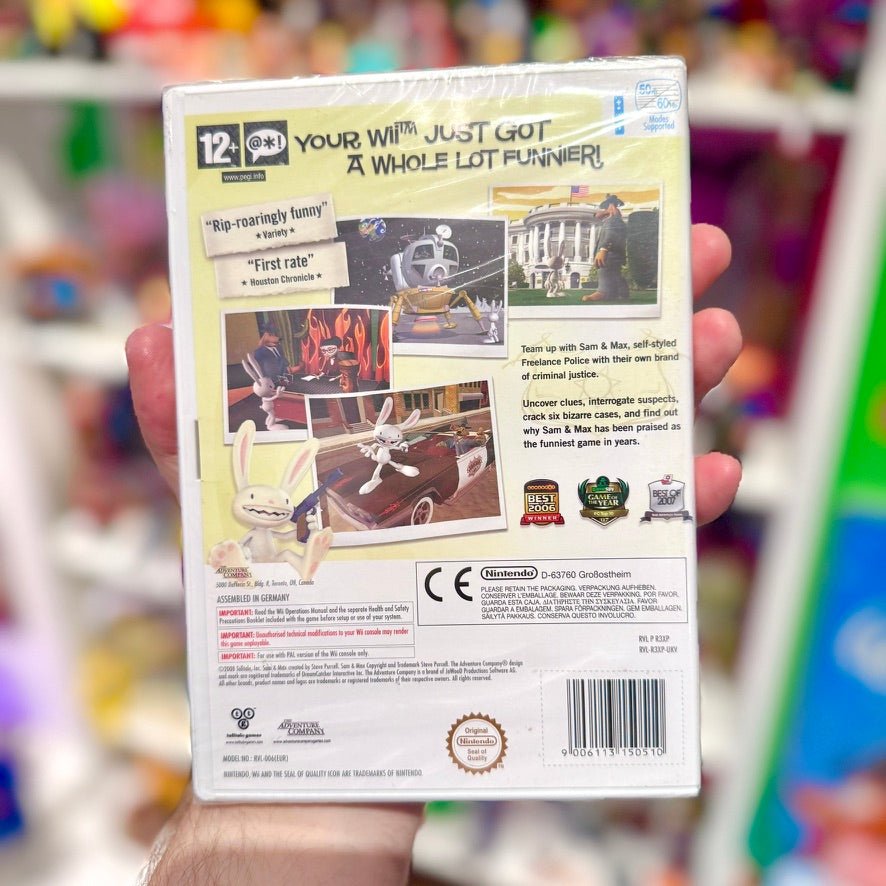 Sam & Max: Season One (Sealed, Wii) - PopCultGang