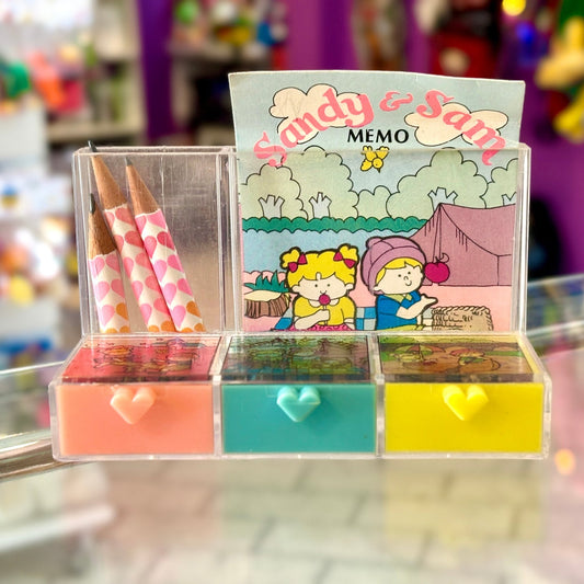 Sandy and Sam: Treasure Chest Stationery Set (80s) - PopCultGang