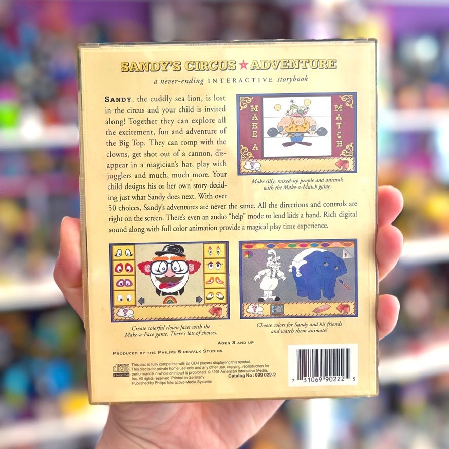 Sandy's Circus Adventure (Phillips CD-I) - PopCultGang