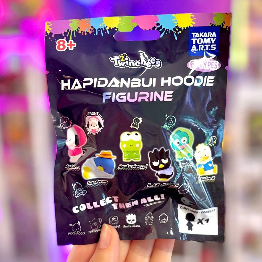 Sanrio: Hapidanbui Hoodie Figures - Twinchees - Blind Bags - PopCultGang