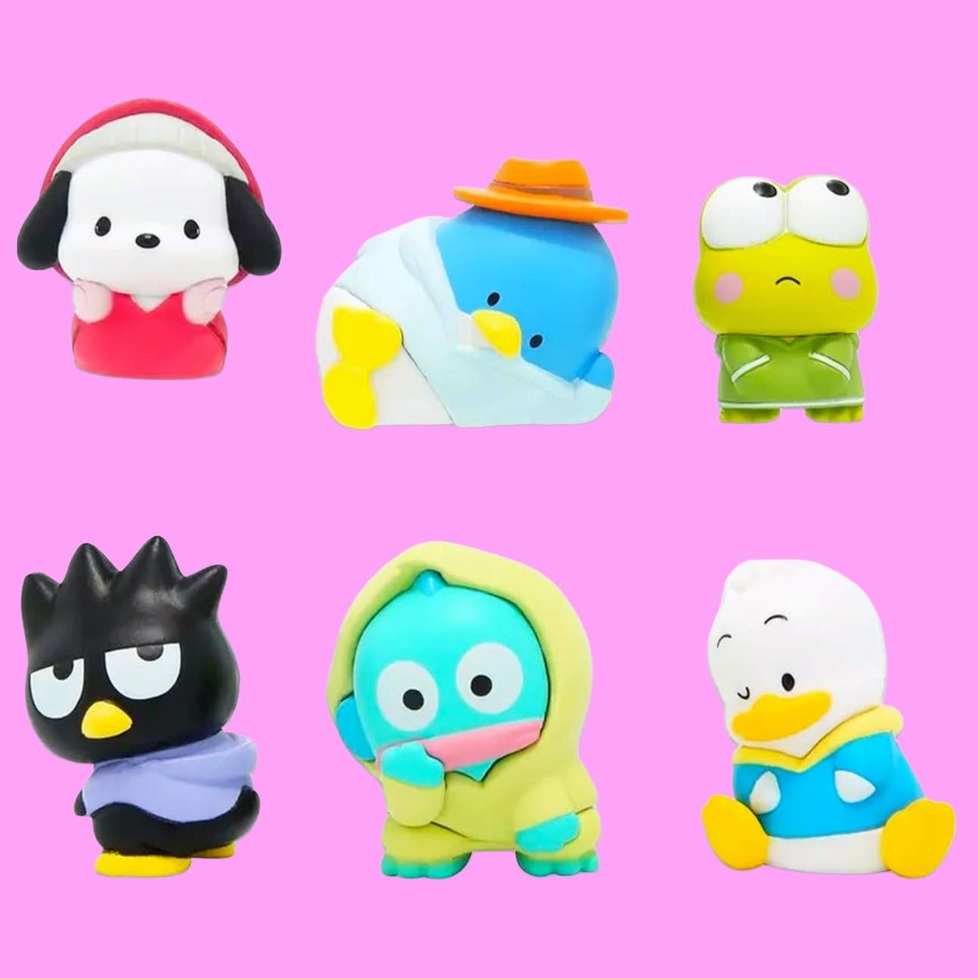 Sanrio: Hapidanbui Hoodie Figures - Twinchees - Blind Bags - PopCultGang