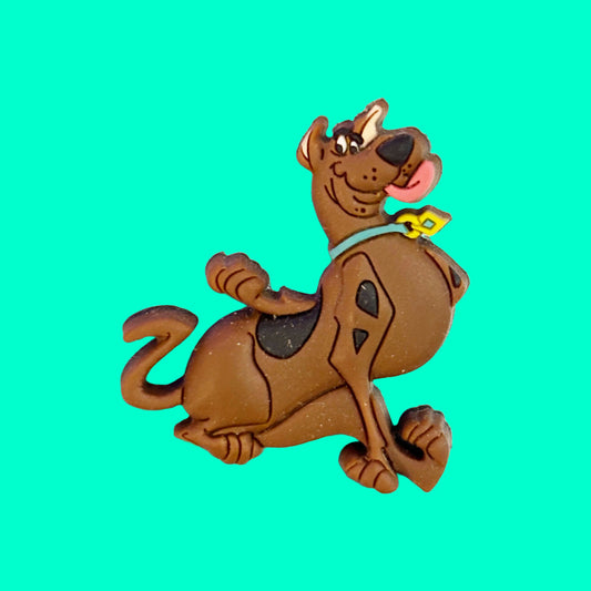 Scooby Doo Rubber Pin Badge (90s) - PopCultGang