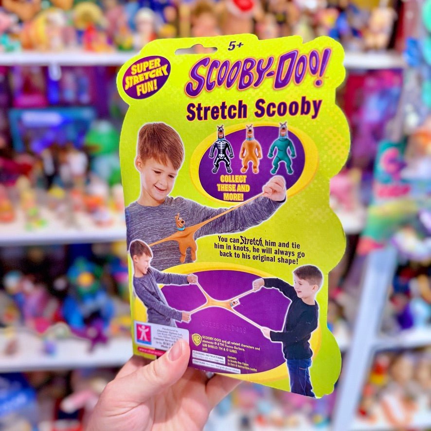 Scooby Doo: Stretch Scooby - Regular Scoob Stretchy Figure (MOC, Character Options 2017) - PopCultGang