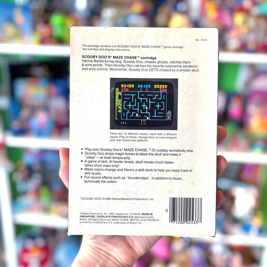 Scooby Doo's Maze Chase (Intellivision) - PopCultGang