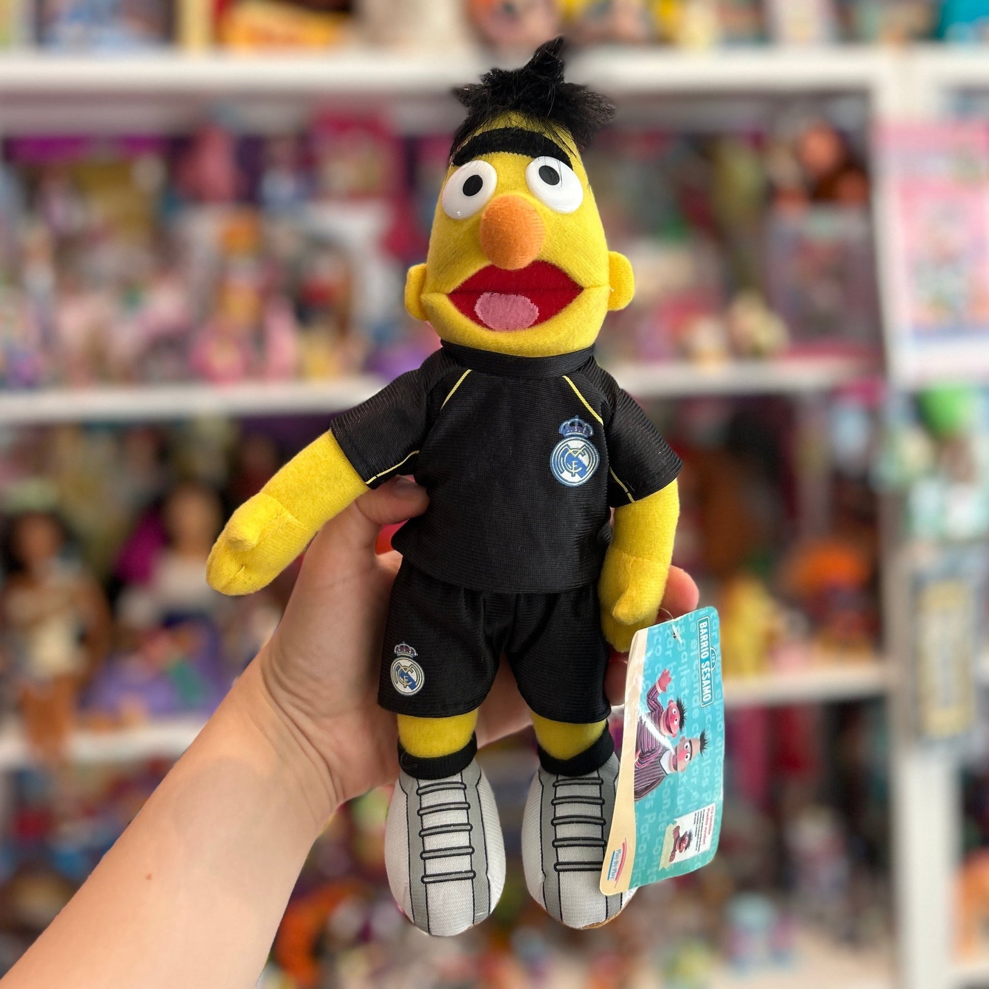 Sesame Street Bert Real Madrid Plushie - PopCultGang