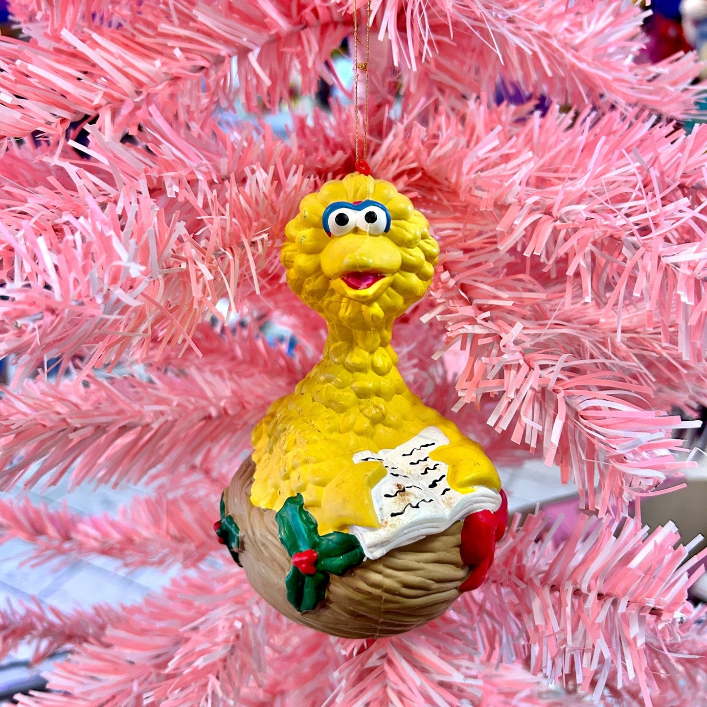 Sesame Street: Big Bird Holiday Ornament (90's) - PopCultGang