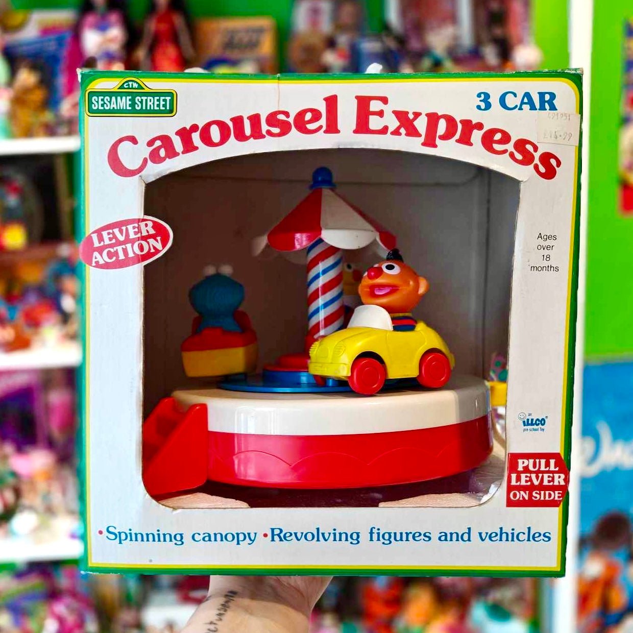 Sesame Street: Carousel Express (ILLCO, 90s) - PopCultGang