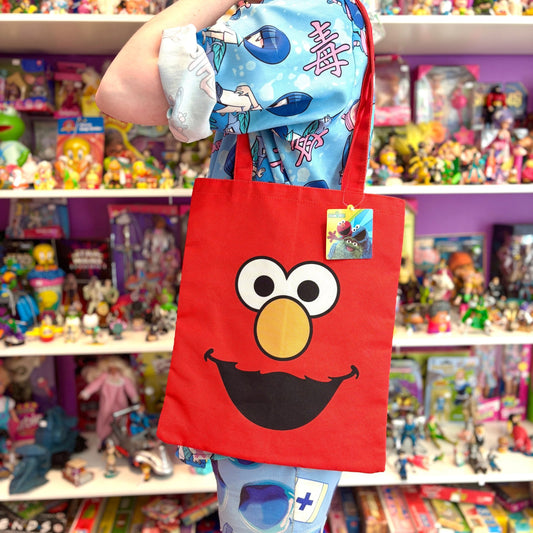 Sesame Street: Elmo Face Tote Shopping Bag (Karactermania) - PopCultGang