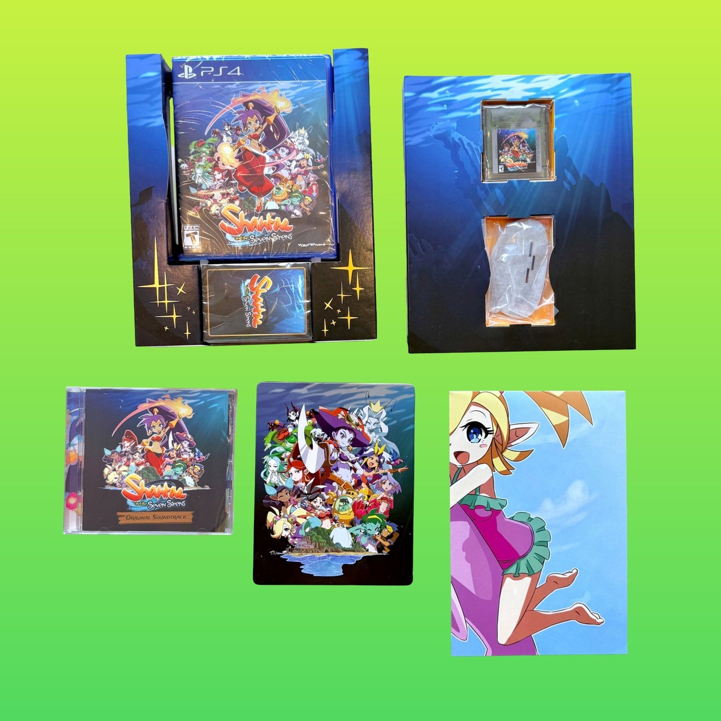Shantae And The Seven Sirens: Collector's Edition - Limited Run Games 72 (PS4) - PopCultGang
