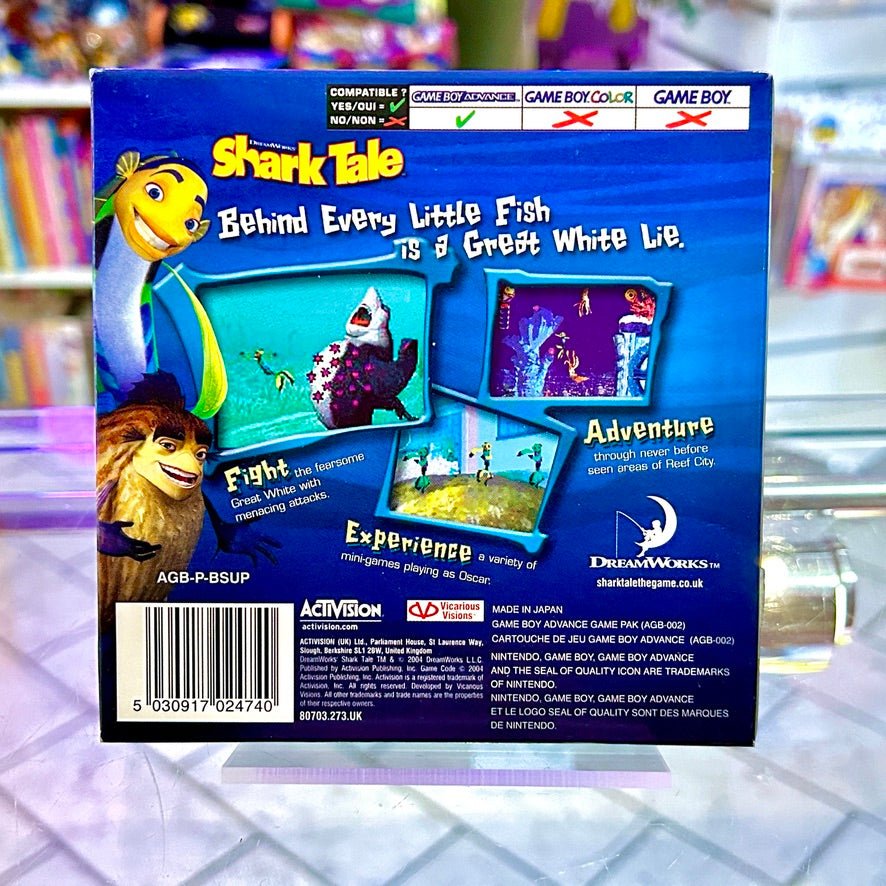 Shark Tale (CIB, Gameboy Advance) - PopCultGang
