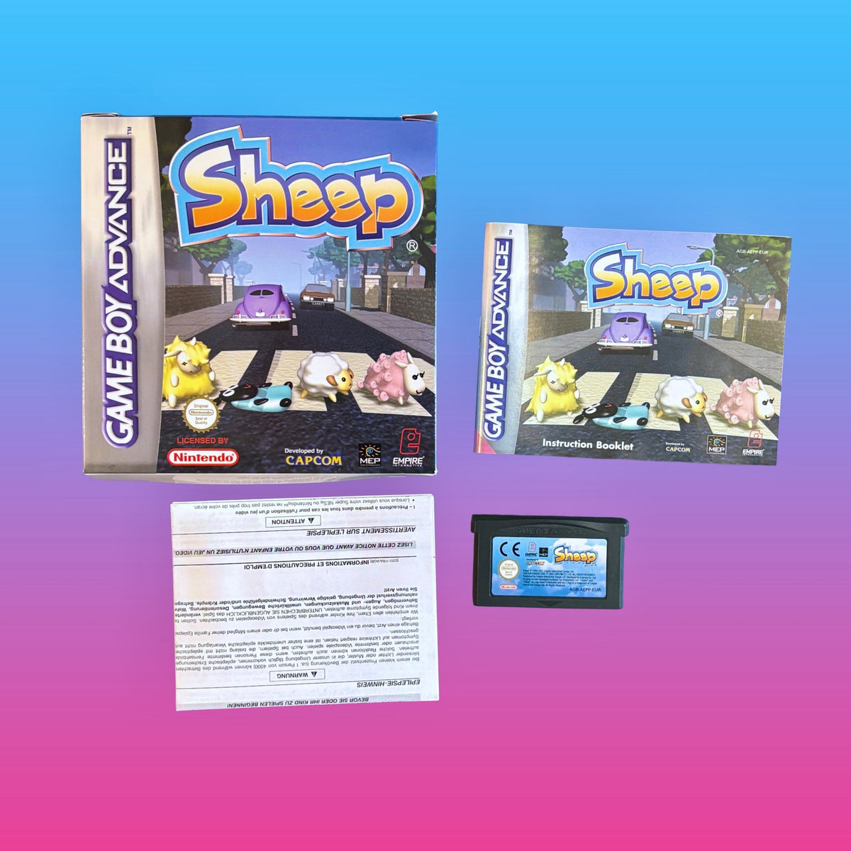 Sheep (CIB, Gameboy Advance) - PopCultGang