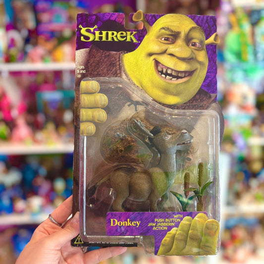 Shrek: Donkey With Jaw Jabberin’ Action (McFarlane Toys, DreamWorks, 2001) - PopCultGang