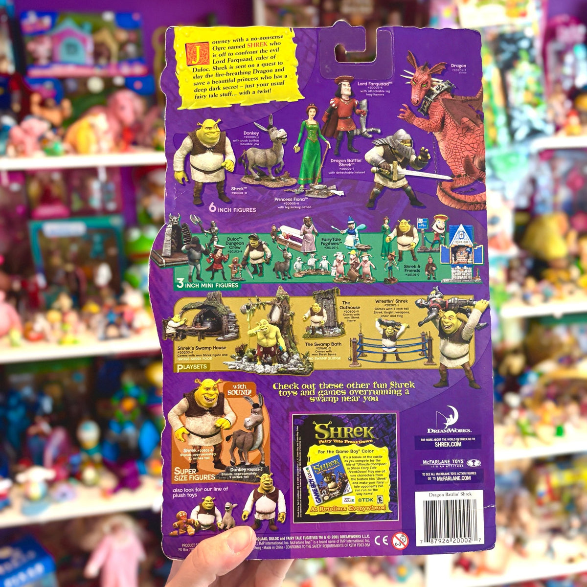 Shrek: Dragon Battlin' Shrek With Detachable Helmet (McFarlane Toys, DreamWorks, 2001) - PopCultGang