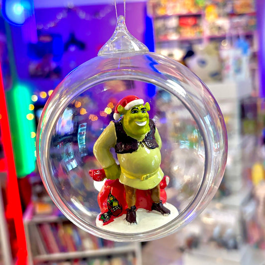 Shrek Holiday Hanging Bauble Glass Ornament - PopCultGang