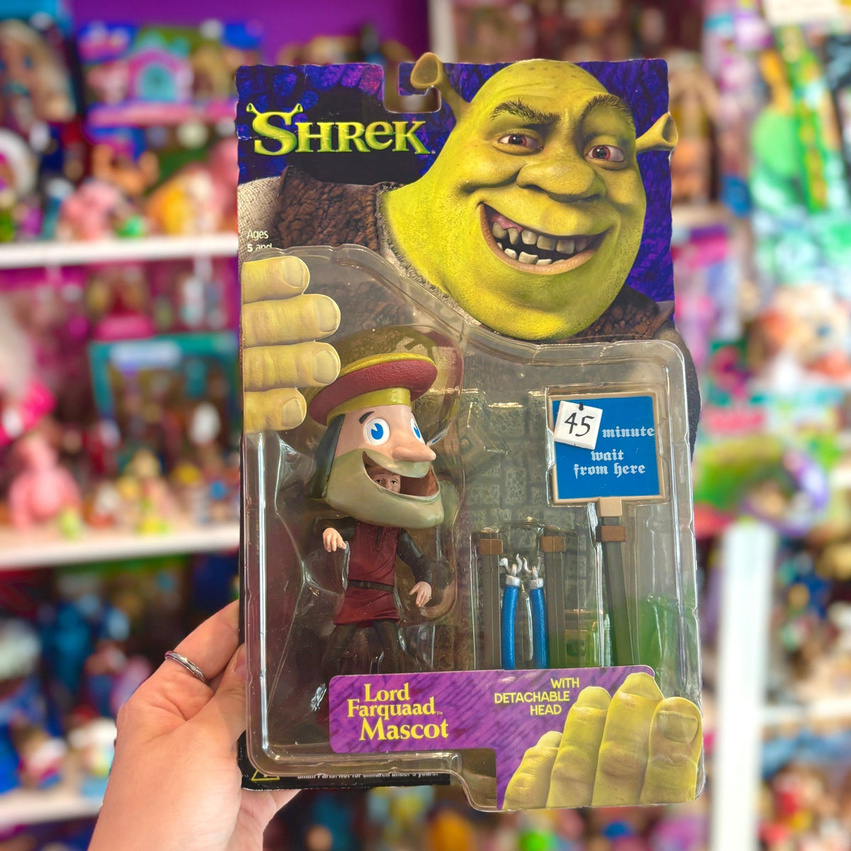 Shrek: Lord Farquaad Mascot With Detachable Head (McFarlane Toys, DreamWorks, 2001) - PopCultGang
