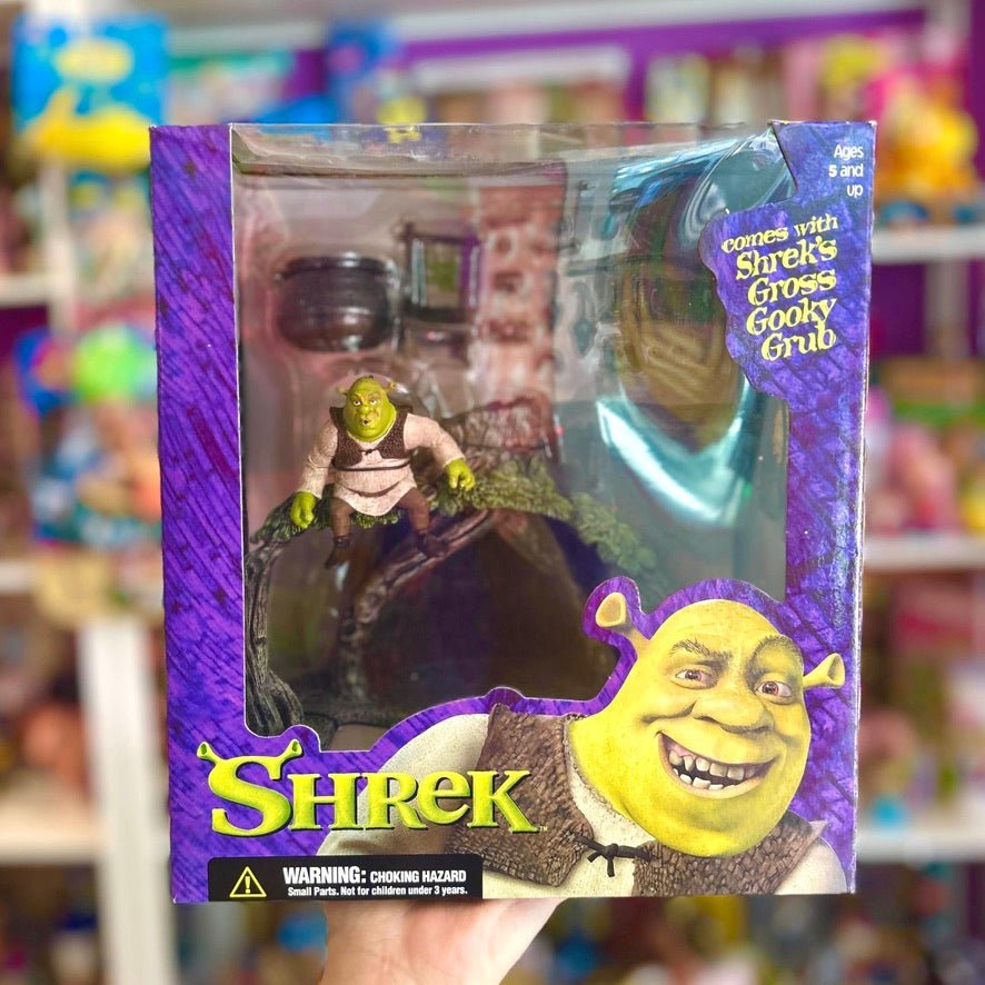 Shrek: Shrek's Swamp House Playset With Shrek's Gross Gooky Grub (McFarlane Toys, DreamWorks, 2001) - PopCultGang