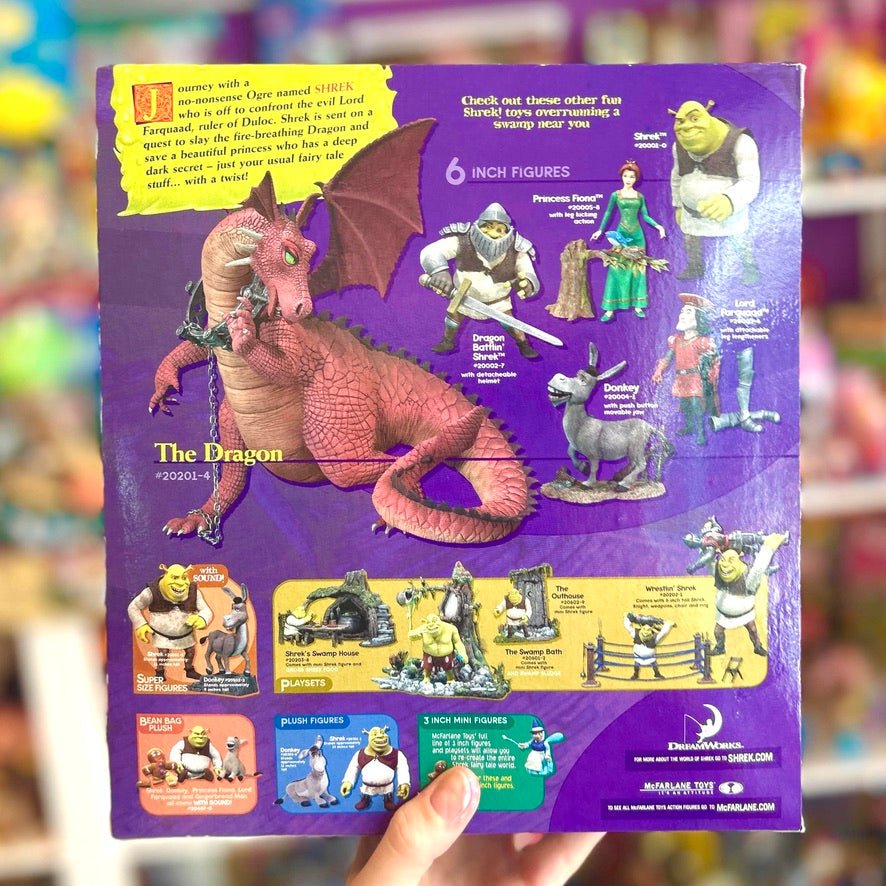 Shrek: The Dragon With Bendable Wings (McFarlane Toys, DreamWorks, 2001) - PopCultGang