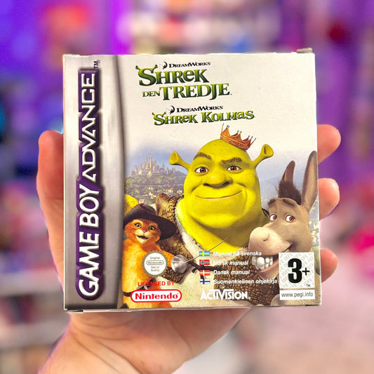 Shrek The Third (CIB, Gameboy Advance) - PopCultGang