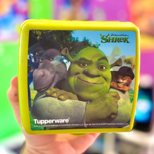 Shrek Tupperware Box (2000s) - PopCultGang