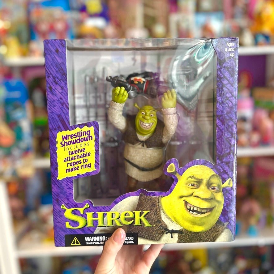 Shrek: Wrestling Showdown Playset (McFarlane Toys, DreamWorks, 2001) - PopCultGang