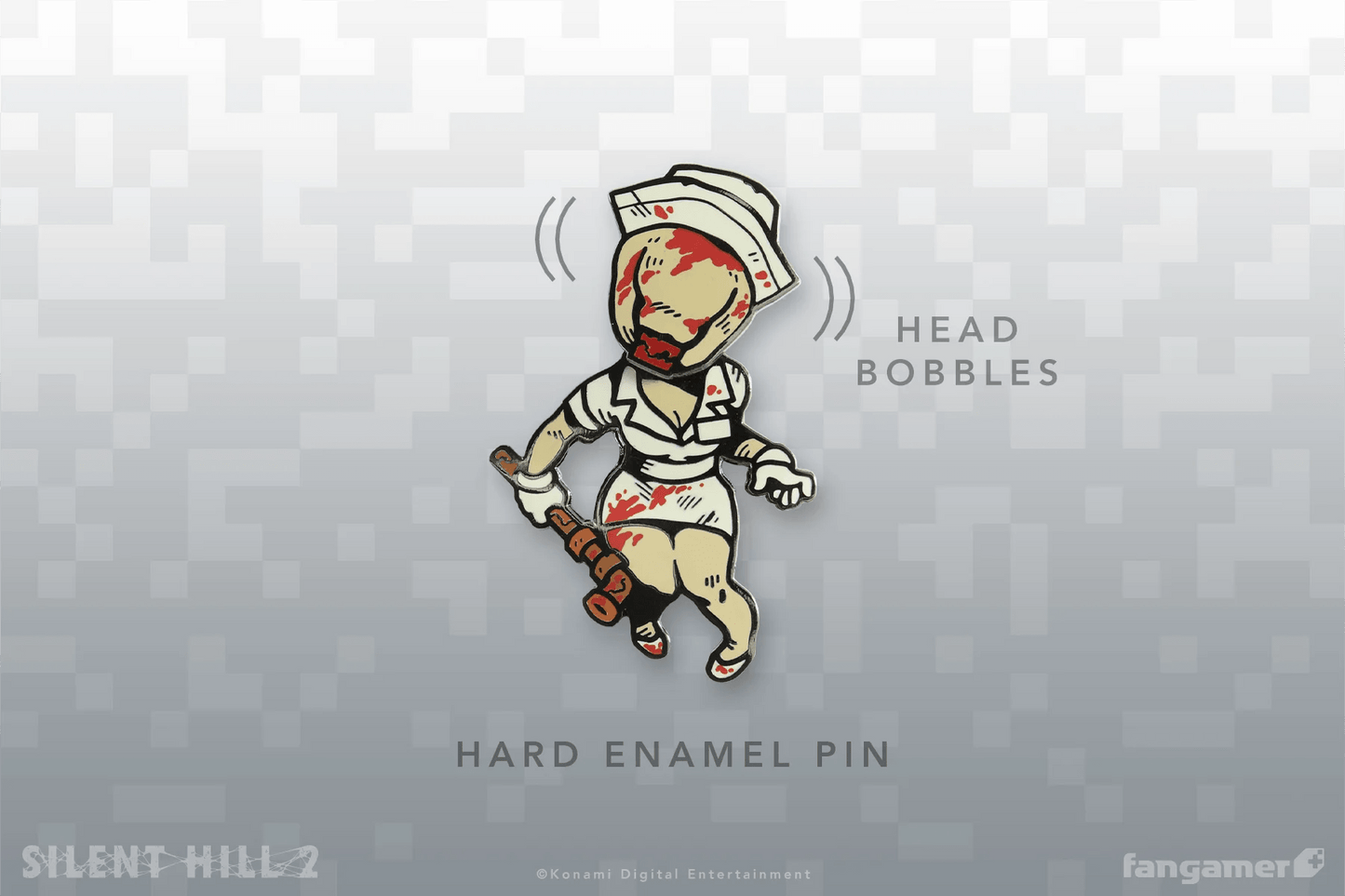 Silent Hill - Bobblehead Nurse Pin - PopCultGang