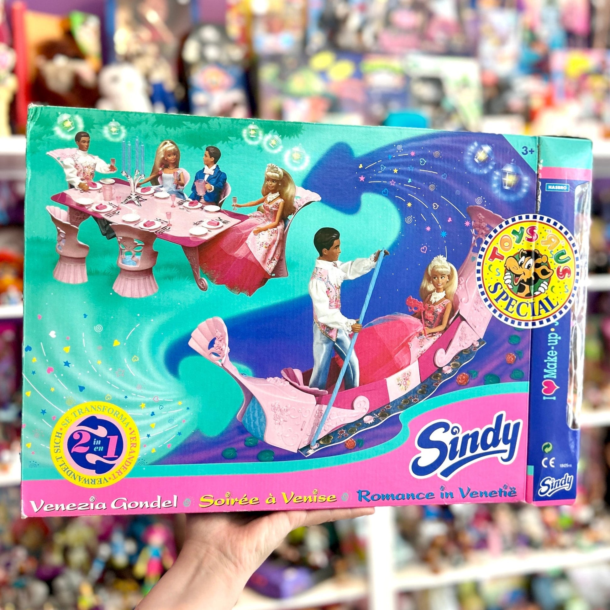 Sindy: 2 in 1 Magic Dreamboat + Sindy I Love Makeup doll (90s) - PopCultGang