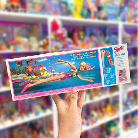 Sindy: Swim - Star Swimming Doll (NIB, Hasbro, 1993) - PopCultGang