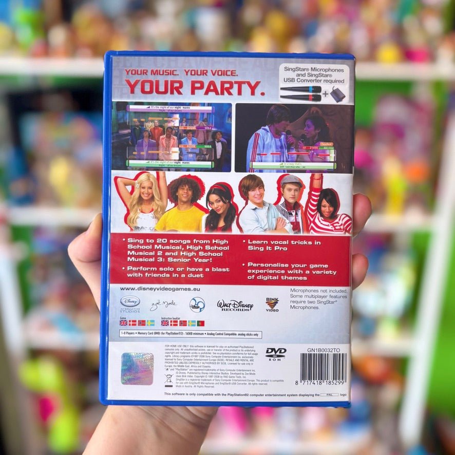 Sing It: High School Musical 3 - Senior Year (PS2) - PopCultGang