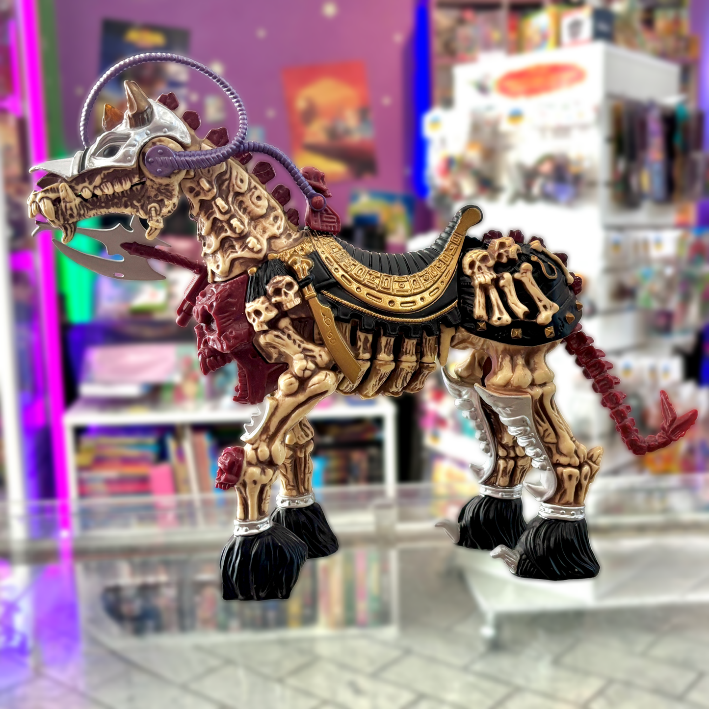 Skeleton Warriors: Legion War Horse Action Figure (1994) - PopCultGang