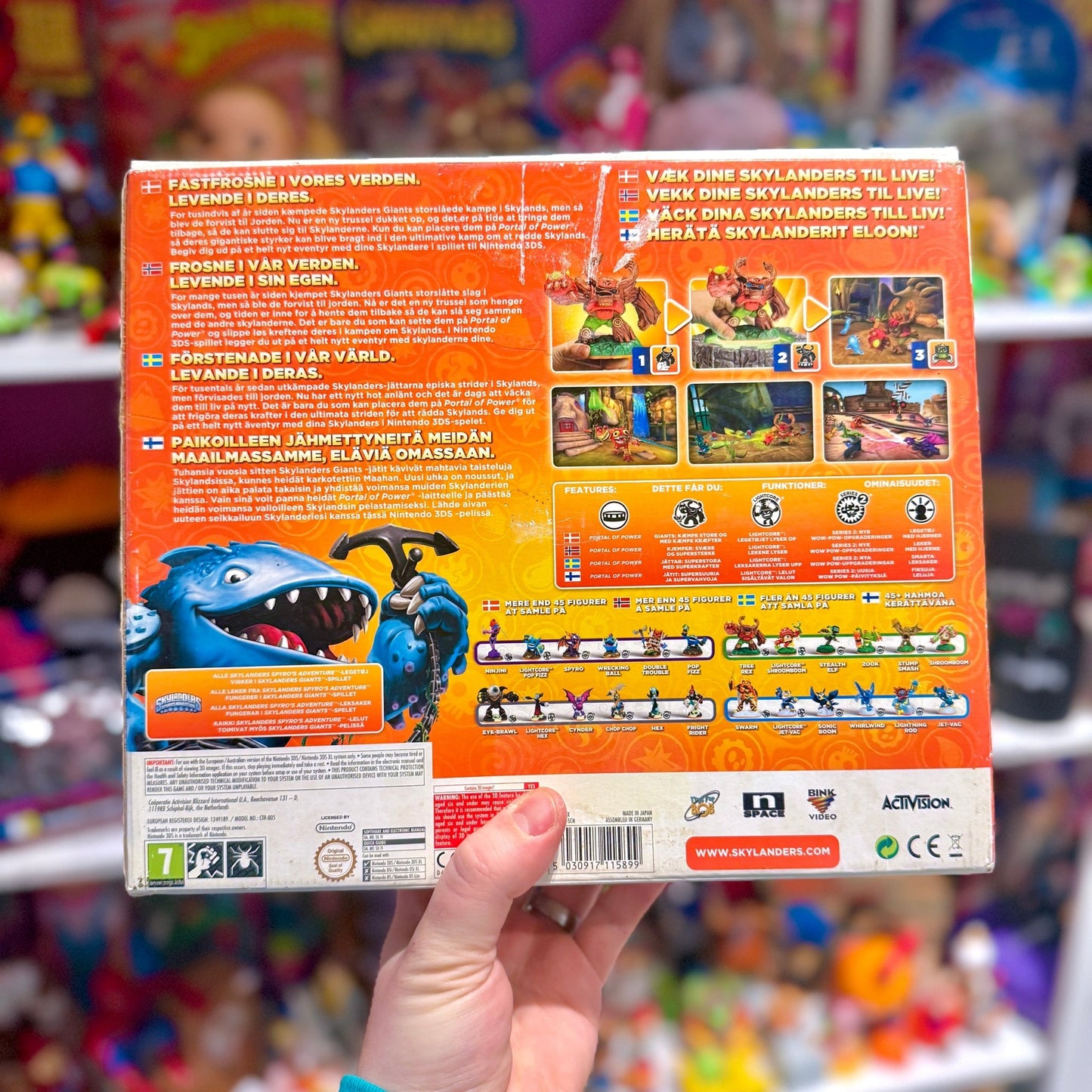 Skylanders: Giants - Starterpack 3 Figures (Nintendo 3DS) - PopCultGang