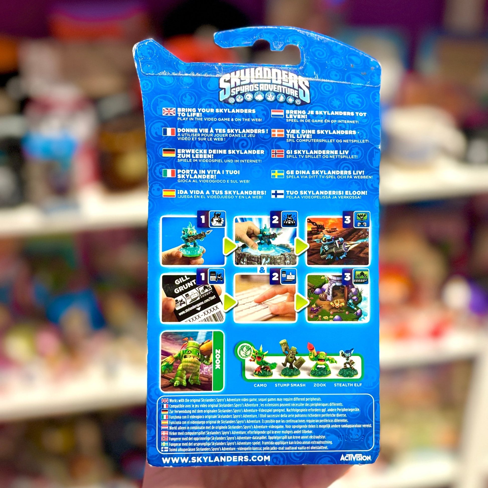 Skylanders: Spyro's Adventure - Zook Figure (NIB, 2011) - PopCultGang