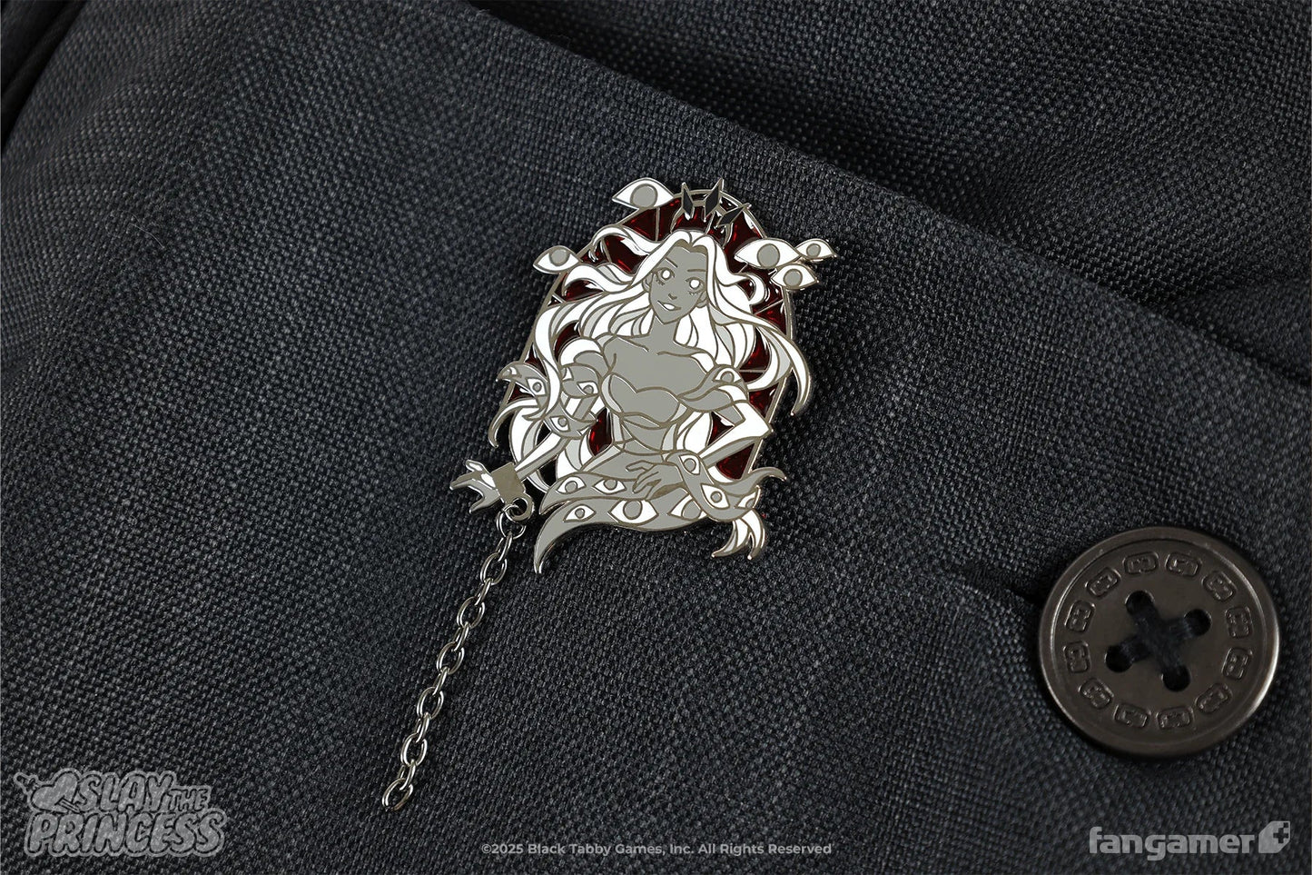 Slay The Princess: The Tower Stained Glass Pin (Fangamer) - PopCultGang