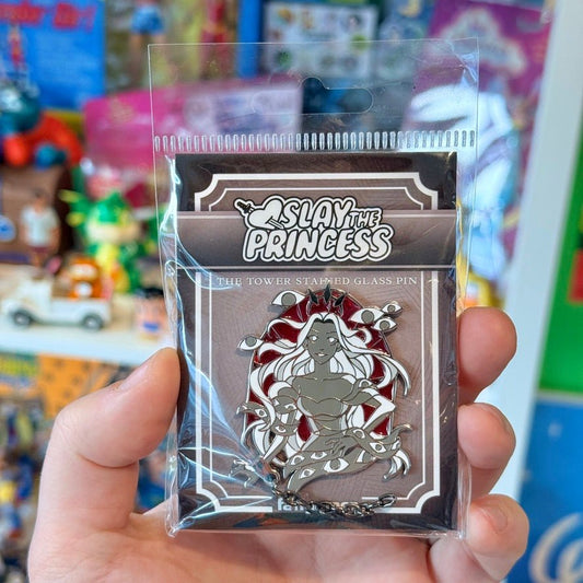 Slay The Princess: The Tower Stained Glass Pin (Fangamer) - PopCultGang