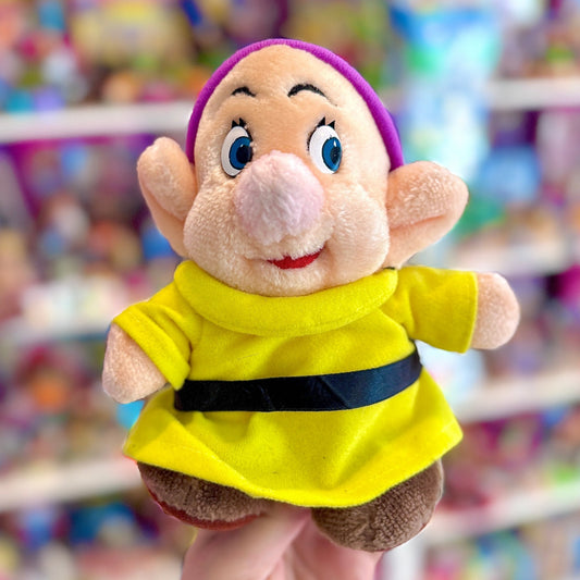 Snow White & The Seven Dwars: Dopey Plush (Disney Land Paris/Euro Disney, 90s) - PopCultGang