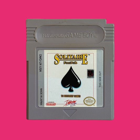 Solitaire Funpak (Gameboy) - PopCultGang