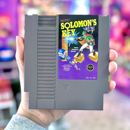 Solomon's Key (NTSC, NES) - PopCultGang