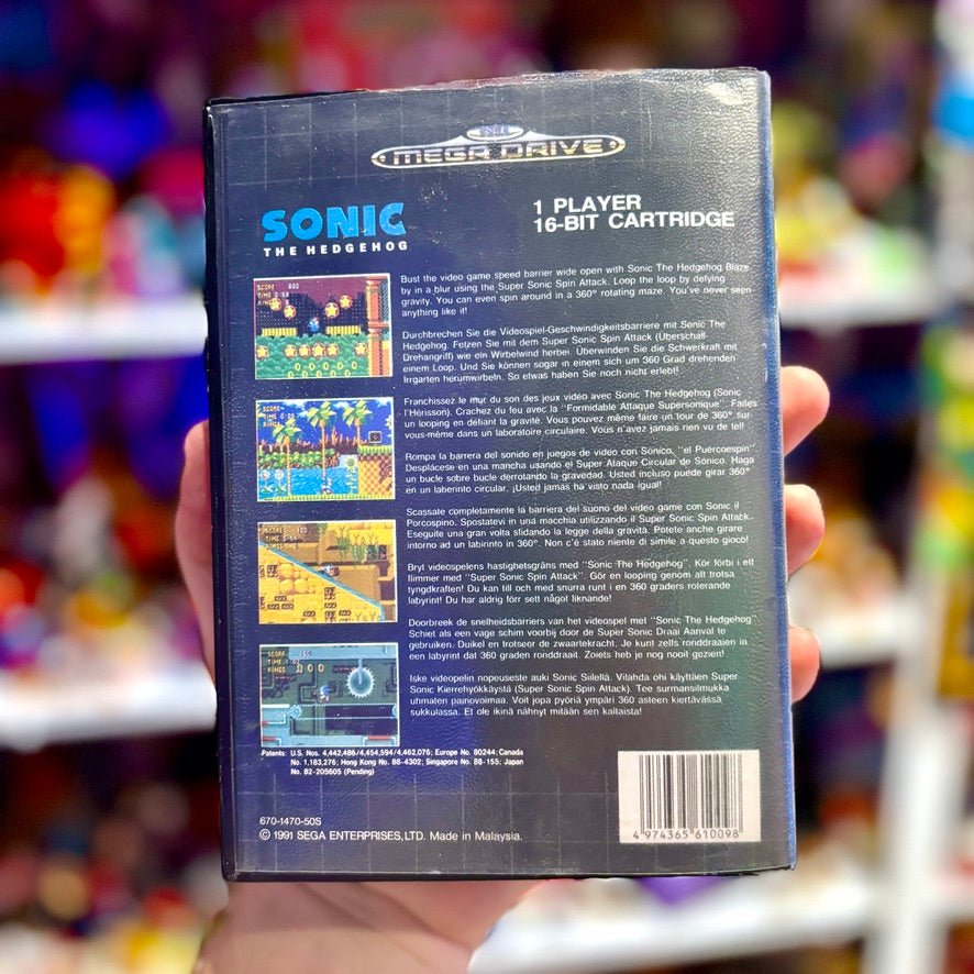 Sonic The Hedgehog (Sega Mega Drive) - PopCultGang