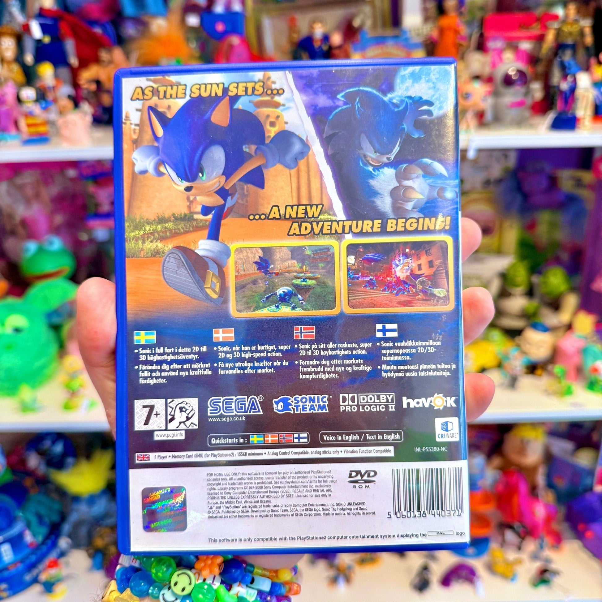 Sonic Unleashed (PS2) - PopCultGang