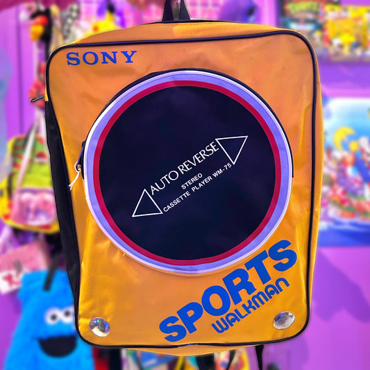 Sony Sports Walkman: Promotional Backpack (80s) - PopCultGang